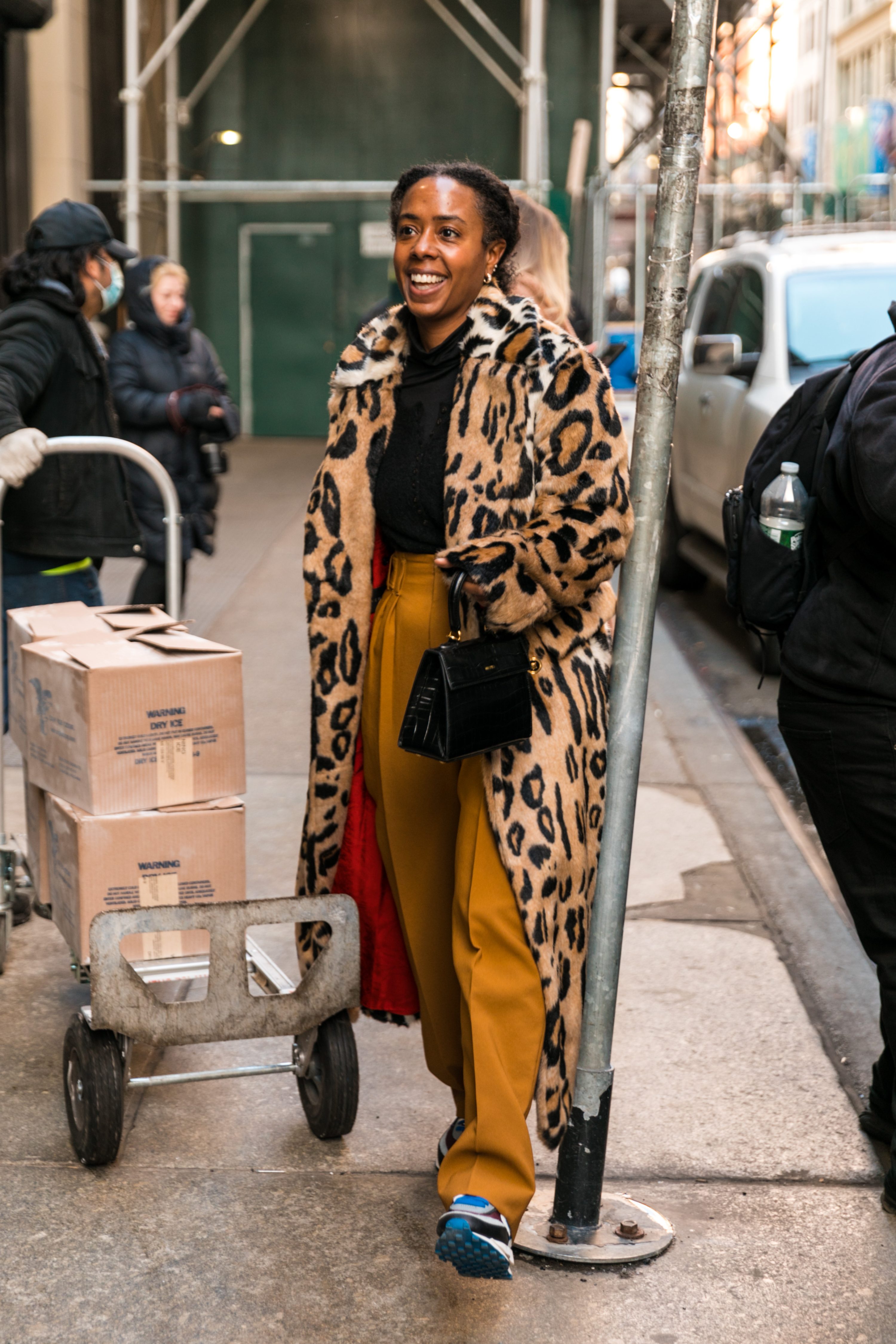 New York Fashion Week February 22 Street Style - Collage Vintage